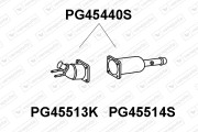 PG45440S Filtr pevnych castic, vyfukovy system VENEPORTE