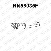 RN56035F Filtr pevnych castic, vyfukovy system VENEPORTE