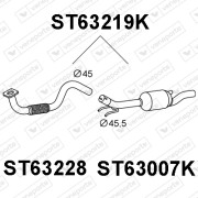 ST63219K Katalyzátor VENEPORTE