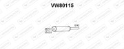 VW80115 Střední tlumič výfuku VENEPORTE