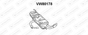 VW80178 VENEPORTE koncový tlmič výfuku VW80178 VENEPORTE