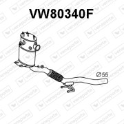 VW80340F VENEPORTE filter sadzí/pevných častíc výfukového systému VW80340F VENEPORTE