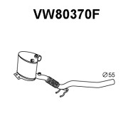 VW80370F Filtr pevnych castic, vyfukovy system VENEPORTE