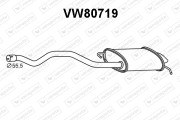 VW80719 Zadní tlumič výfuku VENEPORTE