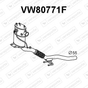 VW80771F Filtr pevnych castic, vyfukovy system VENEPORTE