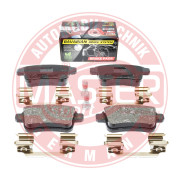 K6027442 Sada brzdových destiček, kotoučová brzda MASTER-SPORT GERMANY