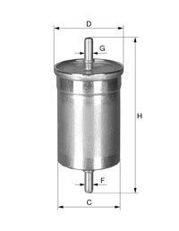 XB322 nezařazený díl UNIFLUX FILTERS