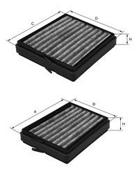 XC430 nezařazený díl UNIFLUX FILTERS