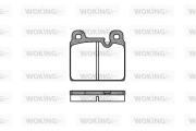P1023.30 WOKING sada brzdových platničiek kotúčovej brzdy P1023.30 WOKING