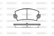 P1213.40 WOKING sada brzdových platničiek kotúčovej brzdy P1213.40 WOKING