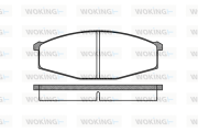 P0293.00 WOKING sada brzdových platničiek kotúčovej brzdy P0293.00 WOKING