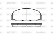 P0783.10 WOKING sada brzdových platničiek kotúčovej brzdy P0783.10 WOKING