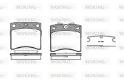 P2853.10 WOKING sada brzdových platničiek kotúčovej brzdy P2853.10 WOKING