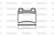 P5173.00 Sada brzdových destiček, kotoučová brzda WOKING
