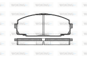 P5213.00 WOKING sada brzdových platničiek kotúčovej brzdy P5213.00 WOKING