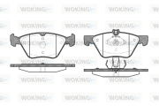 P7013.30 WOKING sada brzdových platničiek kotúčovej brzdy P7013.30 WOKING