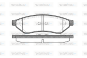 P11493.00 WOKING sada brzdových platničiek kotúčovej brzdy P11493.00 WOKING