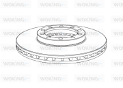 NSA1138.20 Brzdový kotouč WOKING