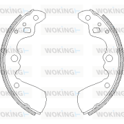 Z4019.00 WOKING sada brzdových čeľustí Z4019.00 WOKING