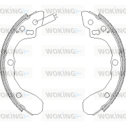 Z4060.00 Sada brzdových čelistí WOKING