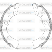 Z4096.00 WOKING sada brzdových čeľustí Z4096.00 WOKING