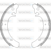 Z4129.00 Sada brzdových čelistí WOKING