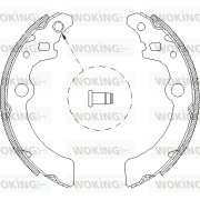 Z4143.00 Sada brzdových čelistí WOKING