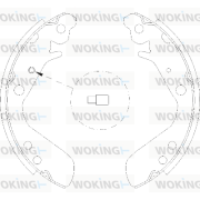 Z4156.00 WOKING sada brzdových čeľustí Z4156.00 WOKING