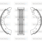 Z4160.01 Sada brzdových čelistí WOKING