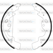 Z4181.00 Sada brzdových čelistí WOKING