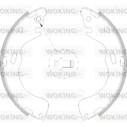 Z4210.00 Sada brzdových čelistí WOKING