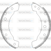 Z4211.00 Sada brzdových čelistí WOKING