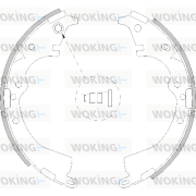 Z4217.00 Sada brzdových čelistí WOKING