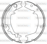 Z4235.00 WOKING sada brzd. čeľustí parkov. brzdy Z4235.00 WOKING