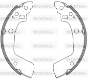 Z4241.00 Sada brzdových čelistí WOKING