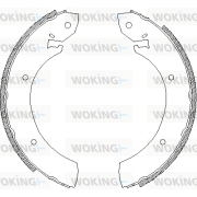 Z4250.01 WOKING sada brzdových čeľustí Z4250.01 WOKING