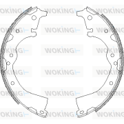 Z4360.00 Sada brzdových čelistí WOKING