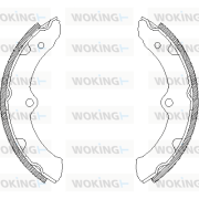 Z4430.00 Sada brzdových čelistí WOKING