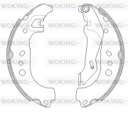 Z4445.00 WOKING nezařazený díl Z4445.00 WOKING