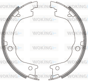 Z4644.00 Sada brzdových čelistí, parkovací brzda WOKING