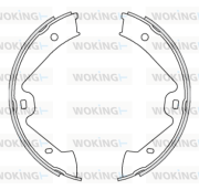 Z4675.00 Sada brzdových čelistí, parkovací brzda WOKING