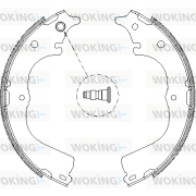 Z4678.00 Sada brzdových čelistí WOKING