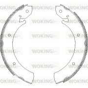 Z4701.00 WOKING sada brzdových čeľustí Z4701.00 WOKING