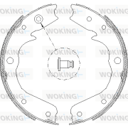 Z4709.00 WOKING sada brzd. čeľustí parkov. brzdy Z4709.00 WOKING