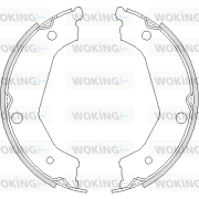 Z4732.00 Sada brzdových čelistí, parkovací brzda WOKING