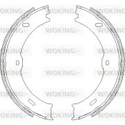 Z4746.00 WOKING sada brzd. čeľustí parkov. brzdy Z4746.00 WOKING