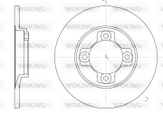 D6031.00 Brzdový kotouč WOKING