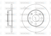 D6057.00 Brzdový kotouč WOKING