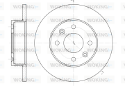 D6077.00 WOKING brzdový kotúč D6077.00 WOKING