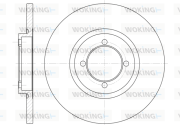 D6091.00 WOKING brzdový kotúč D6091.00 WOKING